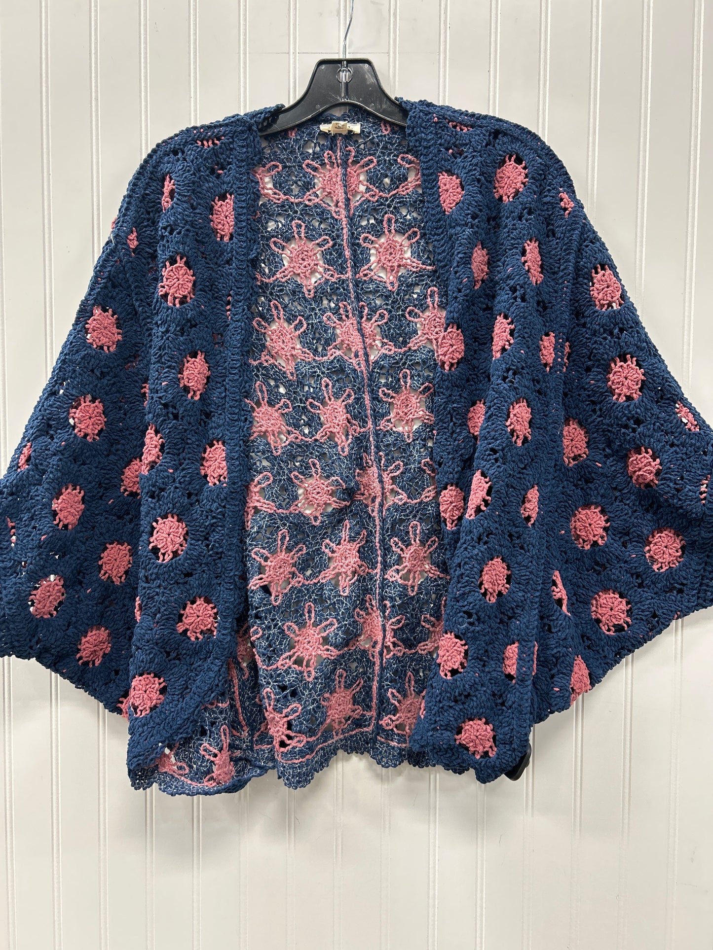 Cardigan By Pol In Navy, Size:Osfm