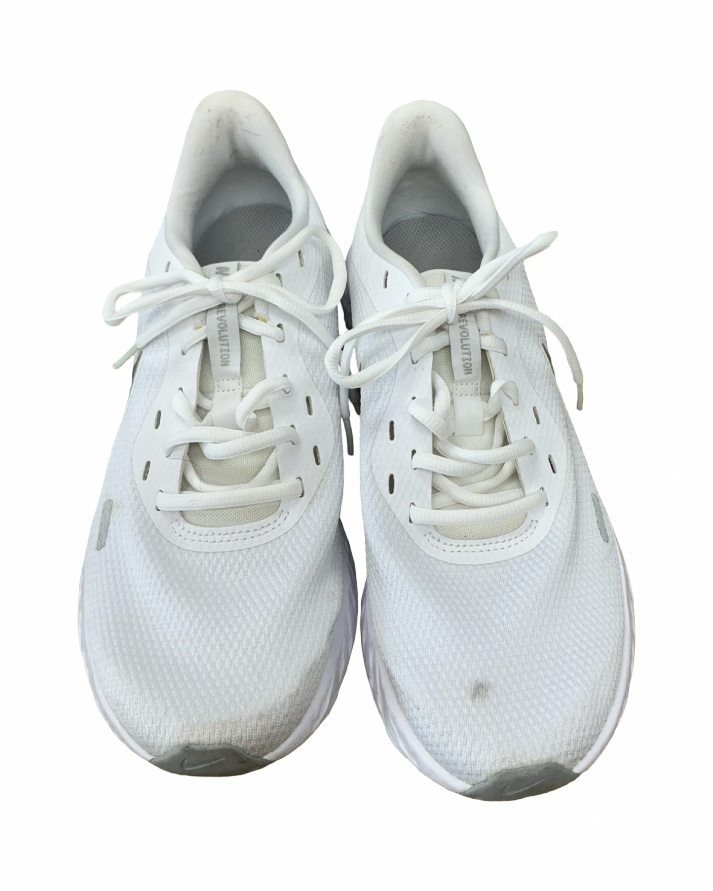 Shoes Athletic By Nike In Grey & White, Size:10.5