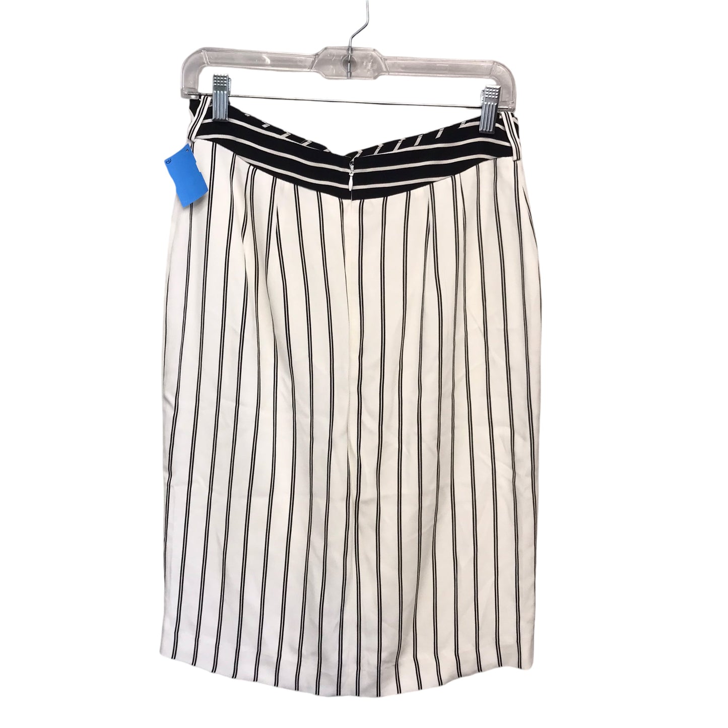 Skirt Midi By Ann Taylor In Striped Pattern, Size:4