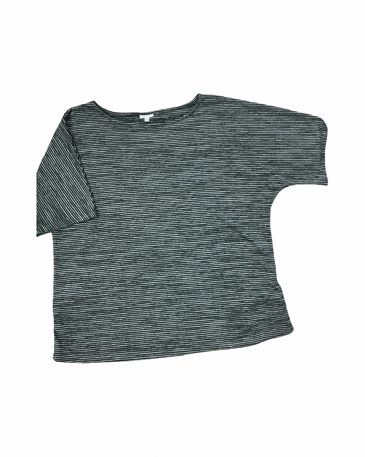Top Ss By Croft And Barrow In Green & Tan, Size:1X