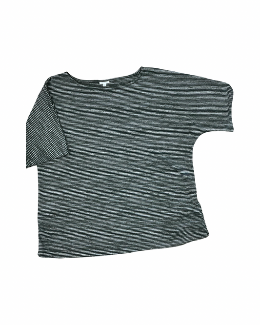 Top Ss By Croft And Barrow In Green & Tan, Size:1X