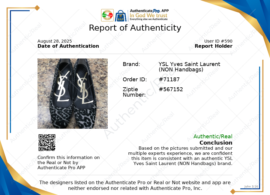 Shoes Luxury Designer By Yves Saint Laurent In Leopard Print, Size: 8.5