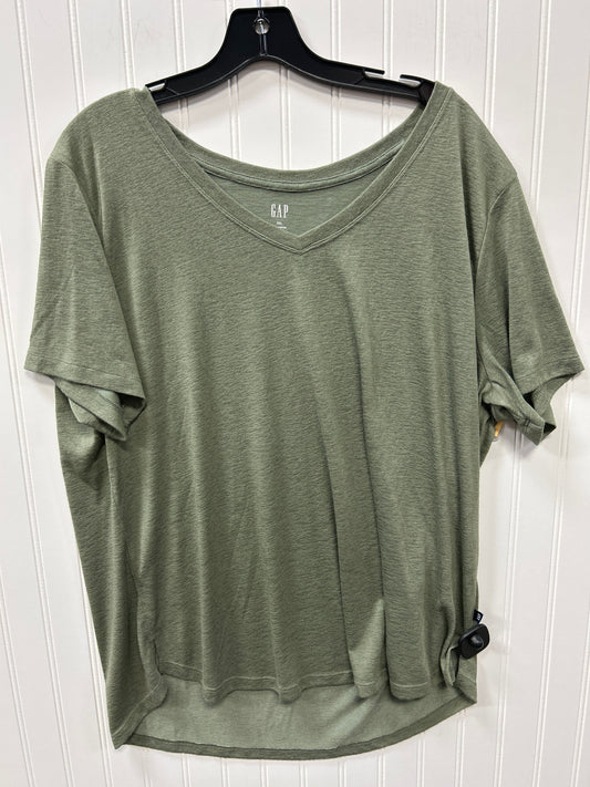 Top Ss By Gap In Green, Size:Xxl