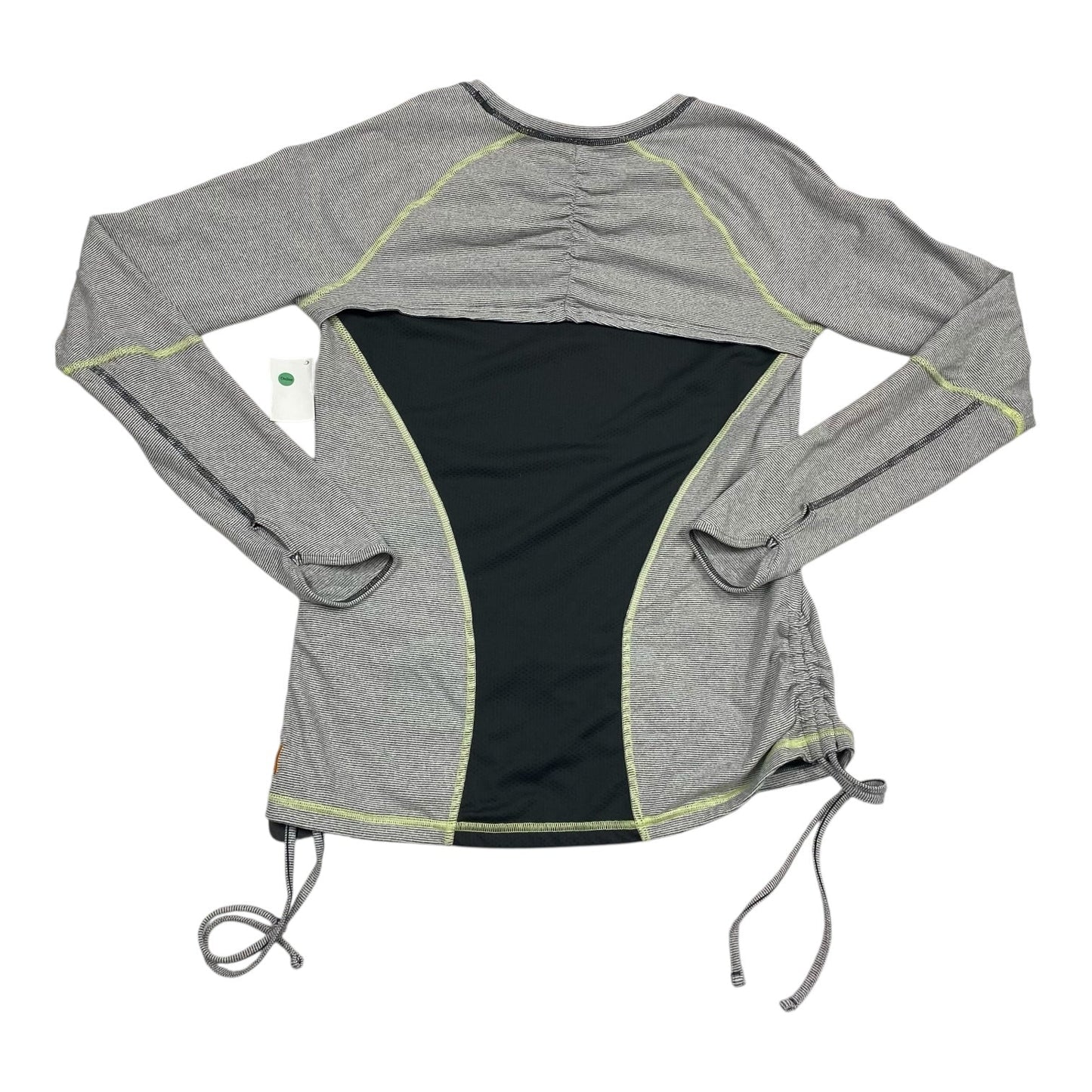 Athletic Top Ls Crewneck By Lucy In Striped Pattern, Size:M