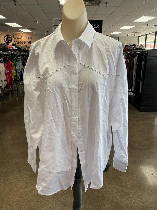 Top Ls By Zara In White, Size:S