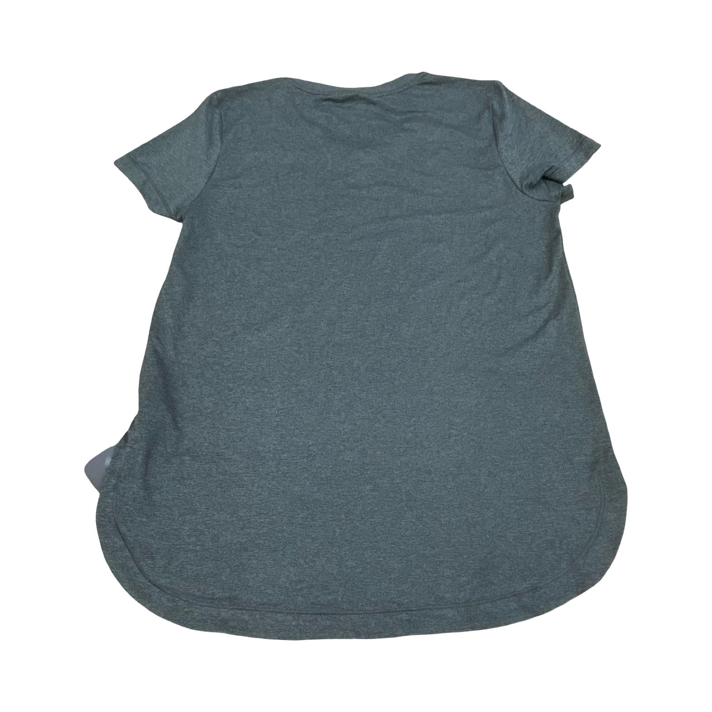 Athletic Top Ss By Athleta In Grey, Size:M