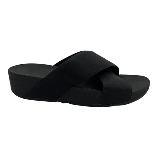 Sandals Flats By Fitflop In Black, Size:8