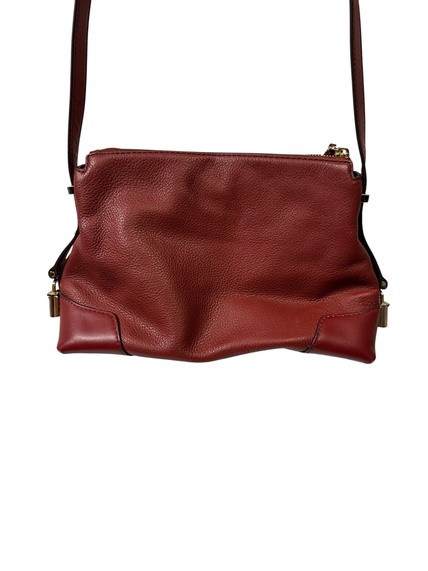 Crossbody Designer By Michael Kors In Red, Size:Medium