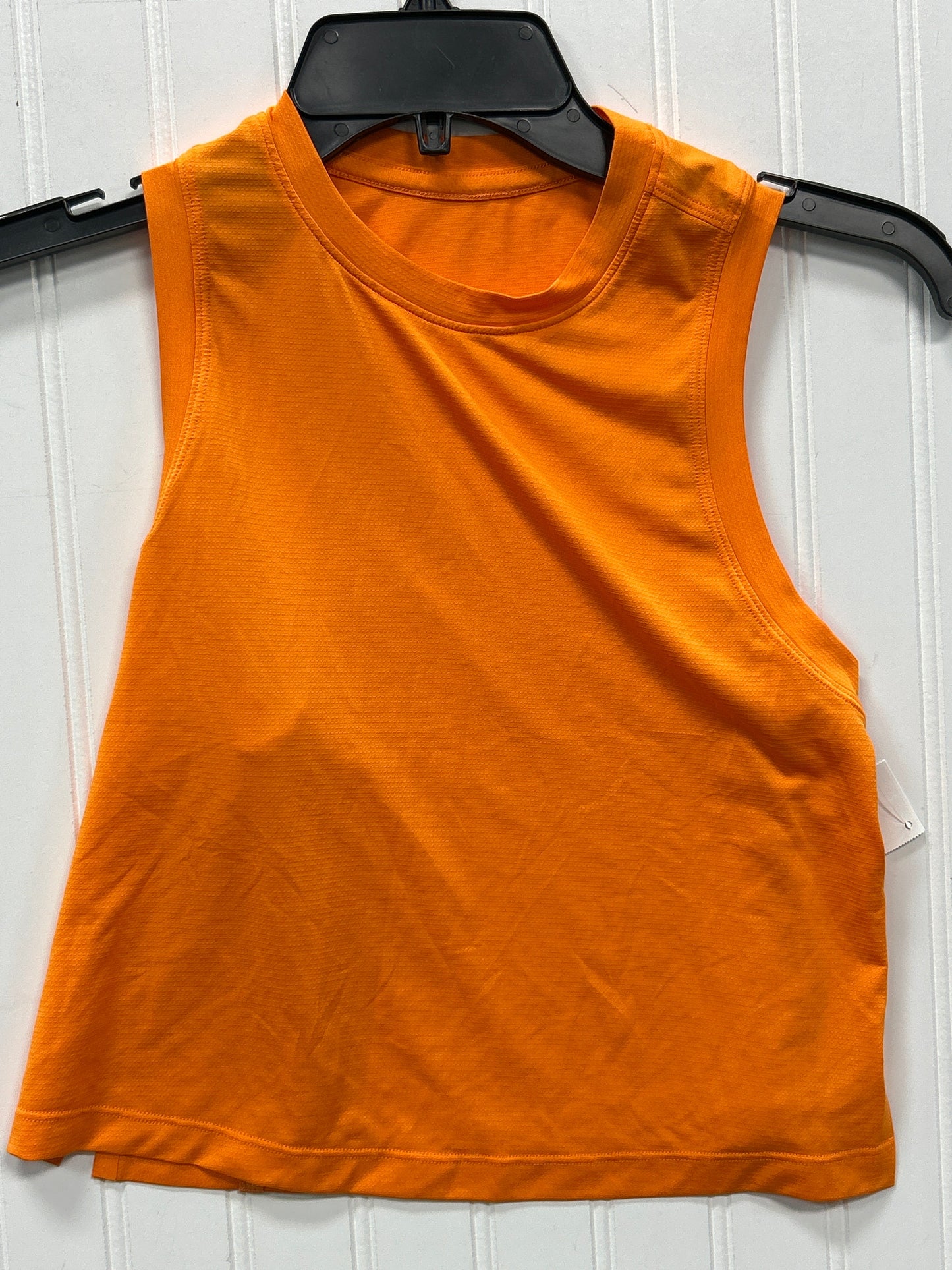 Athletic Tank Top By Lululemon In Orange, Size:Xs