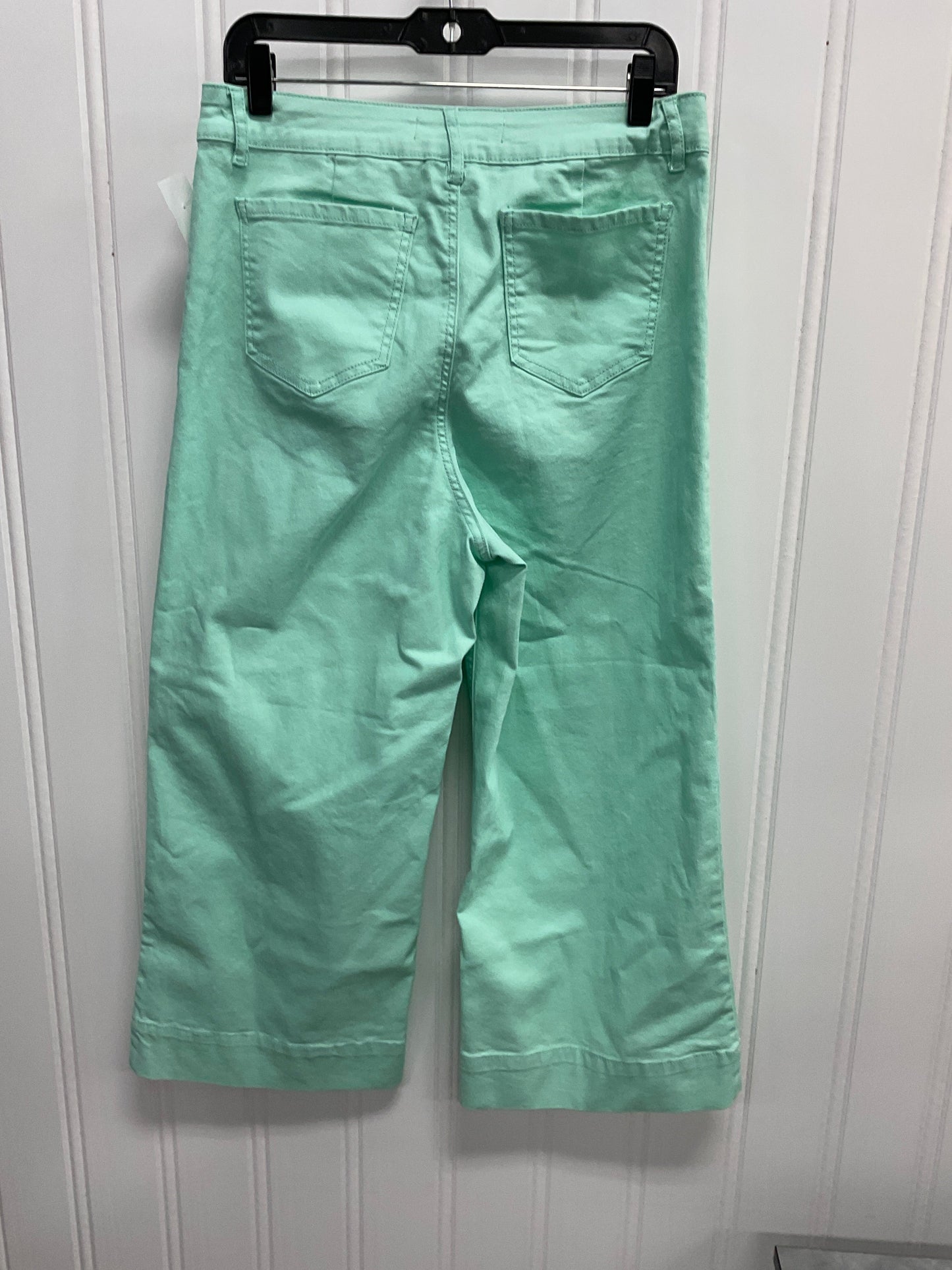 Pants Cropped By Cato In Aqua, Size:10