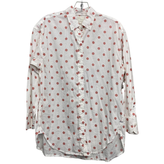 Top Ls By J. Crew In Polkadot Pattern, Size:Xs