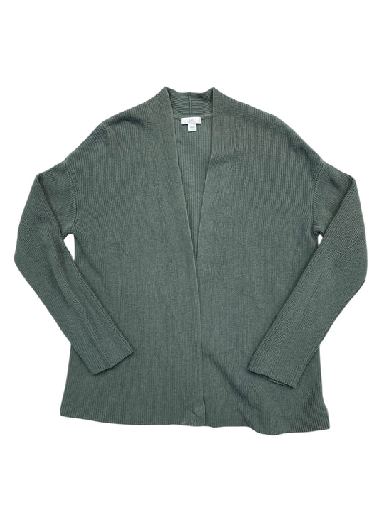 Sweater Cardigan By J. Jill In Green, Size:S