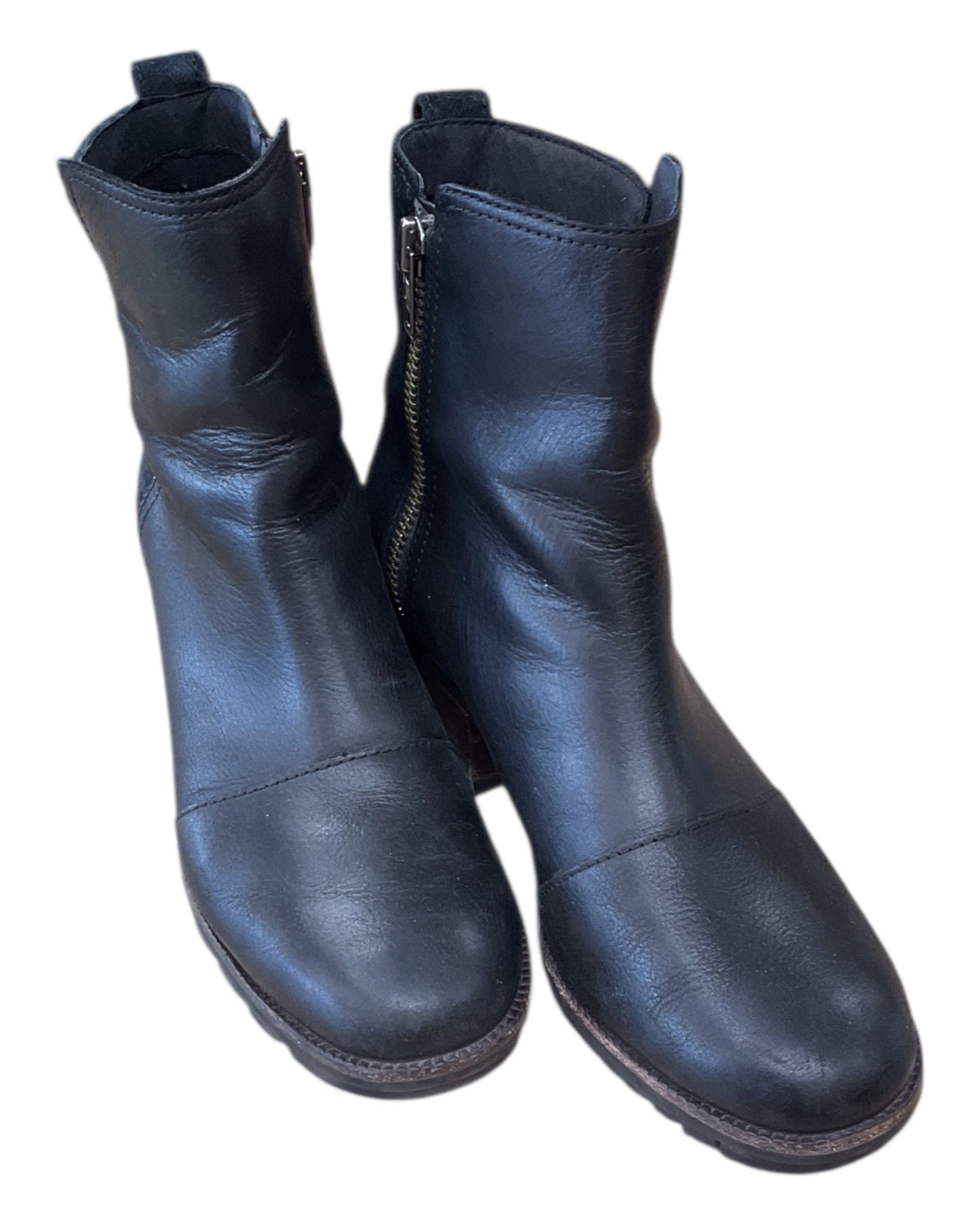 Boots Ankle Heels By Sorel In Black, Size:7.5