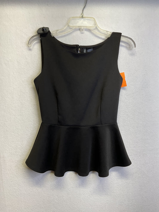 Top Sleeveless By Bisou Bisou In Black, Size:Xs