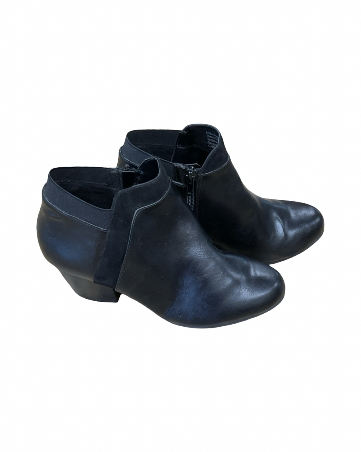 Boots Ankle Heels By Dexflex In Black, Size:7