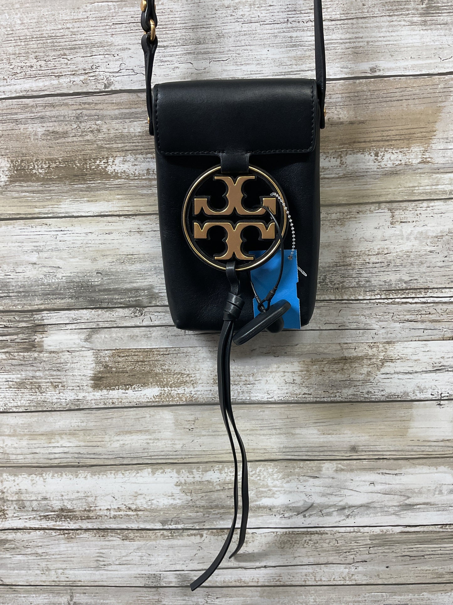 Crossbody Designer By Tory Burch In Black, Size:Small
