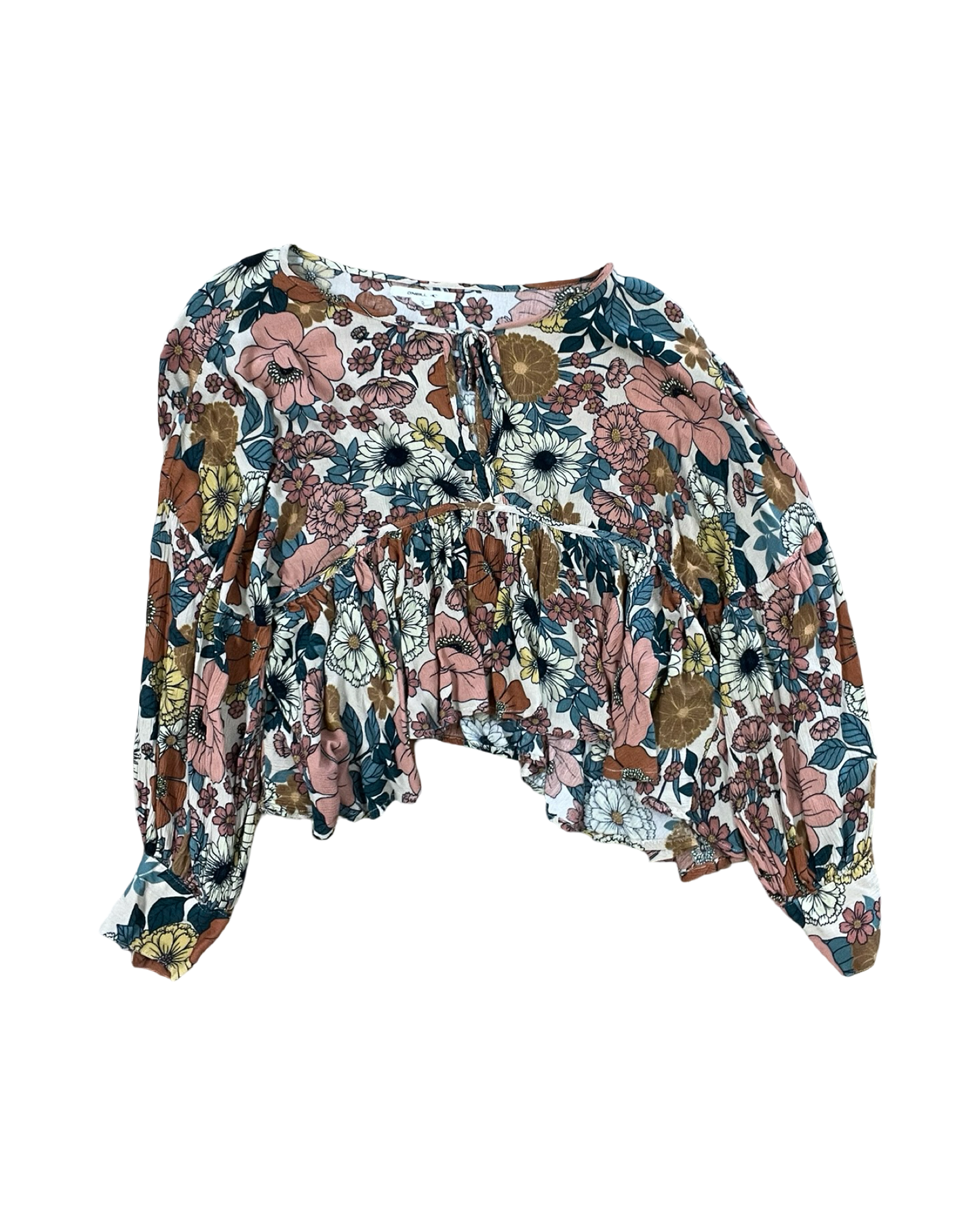 Top Ls By Oneill In Floral Print, Size:S