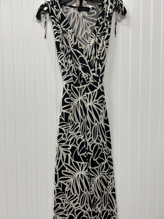 Jumpsuit By Ariella In Black & Cream, Size:S