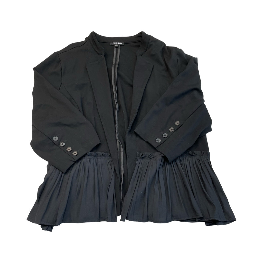 Blazer By Torrid In Black, Size:4X