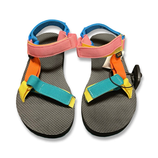 Sandals Flats By Teva In Multi, Size:8