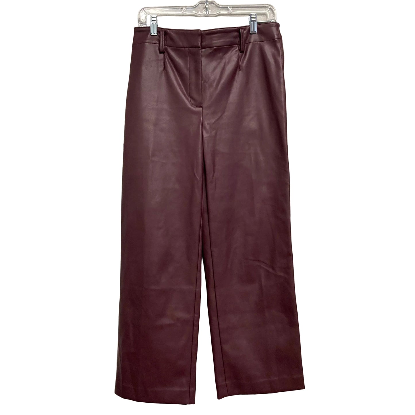 Pants Dress By Ann Taylor In Maroon, Size:4