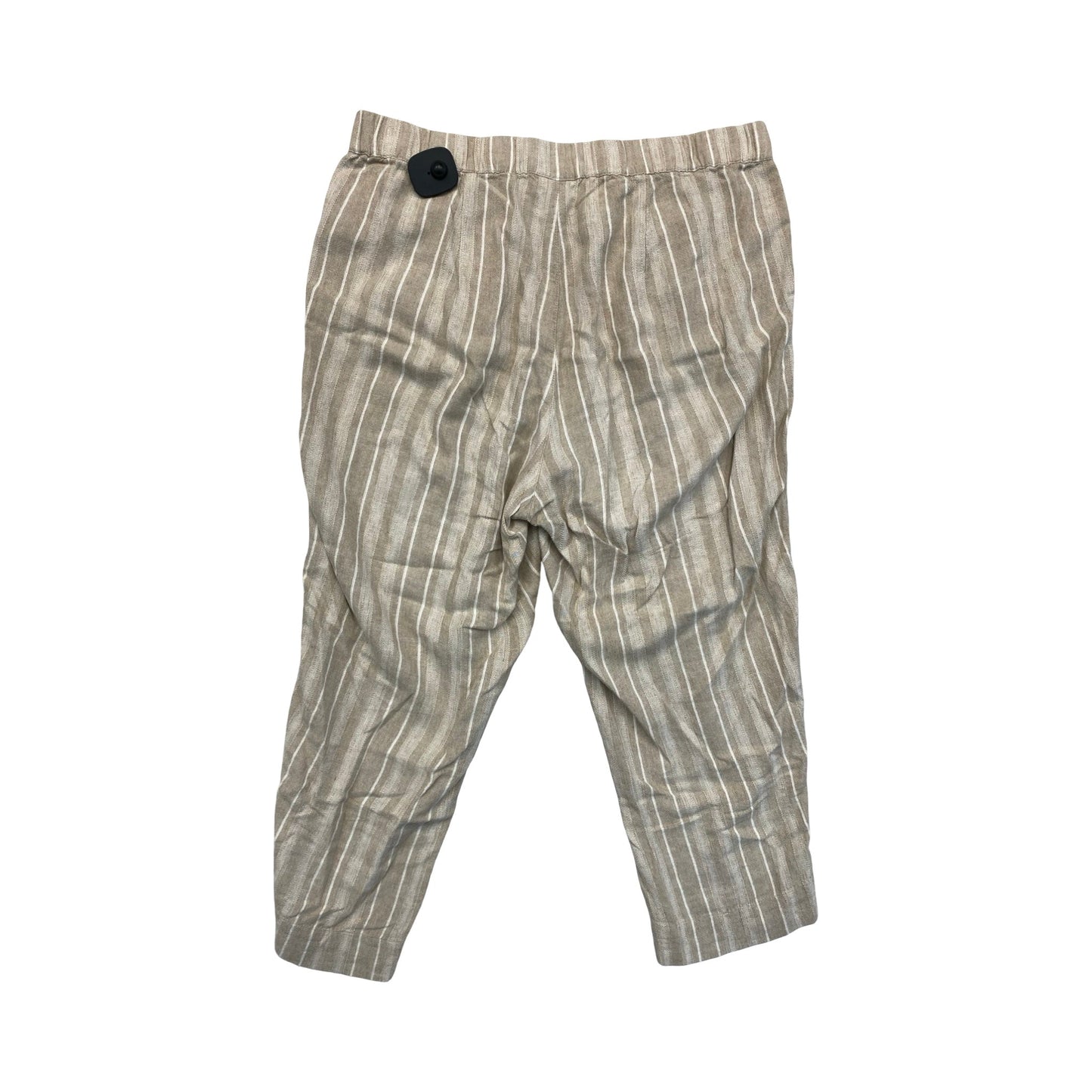 Pants Wide Leg By Pure Jill In Striped Pattern, Size:M