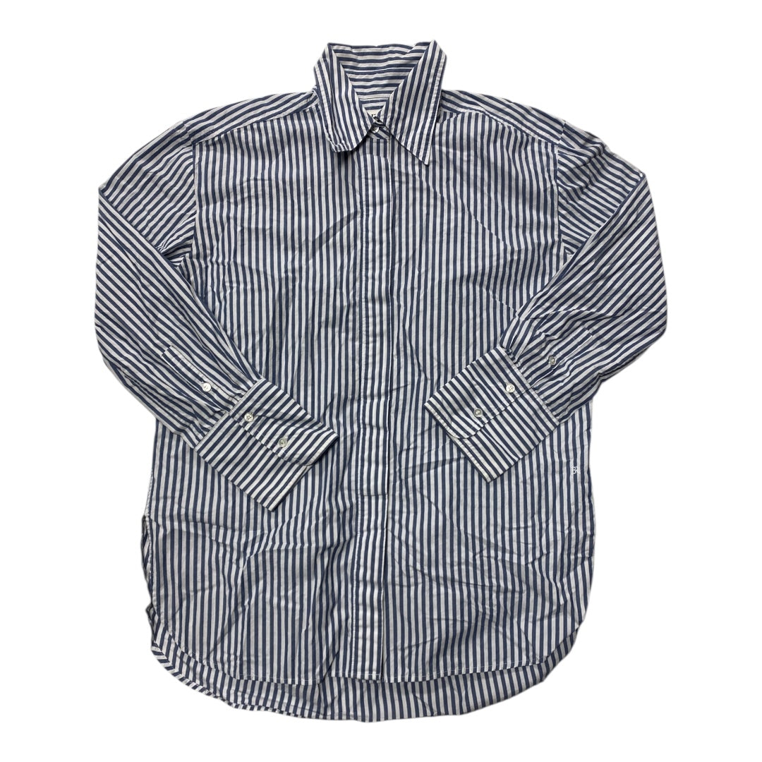 Top Ls By Banana Republic In Blue & White, Size:Xs