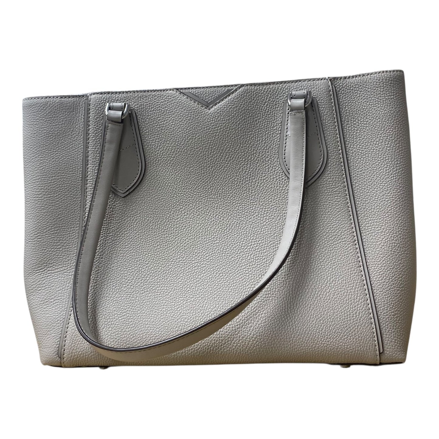 Handbag Designer By Michael Kors In Grey, Size:Large