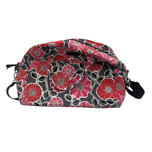 Duffle And Weekender By Vera Bradley In Grey & Pink, Size:Medium