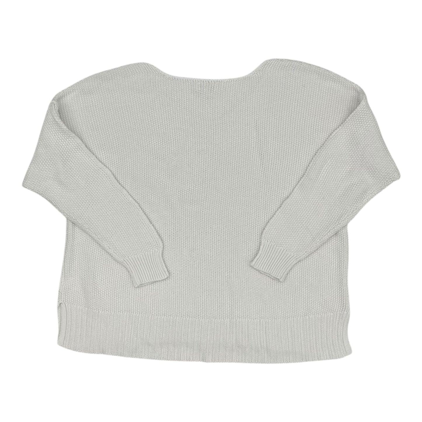 Sweater By Lucky Brand In White, Size:2X