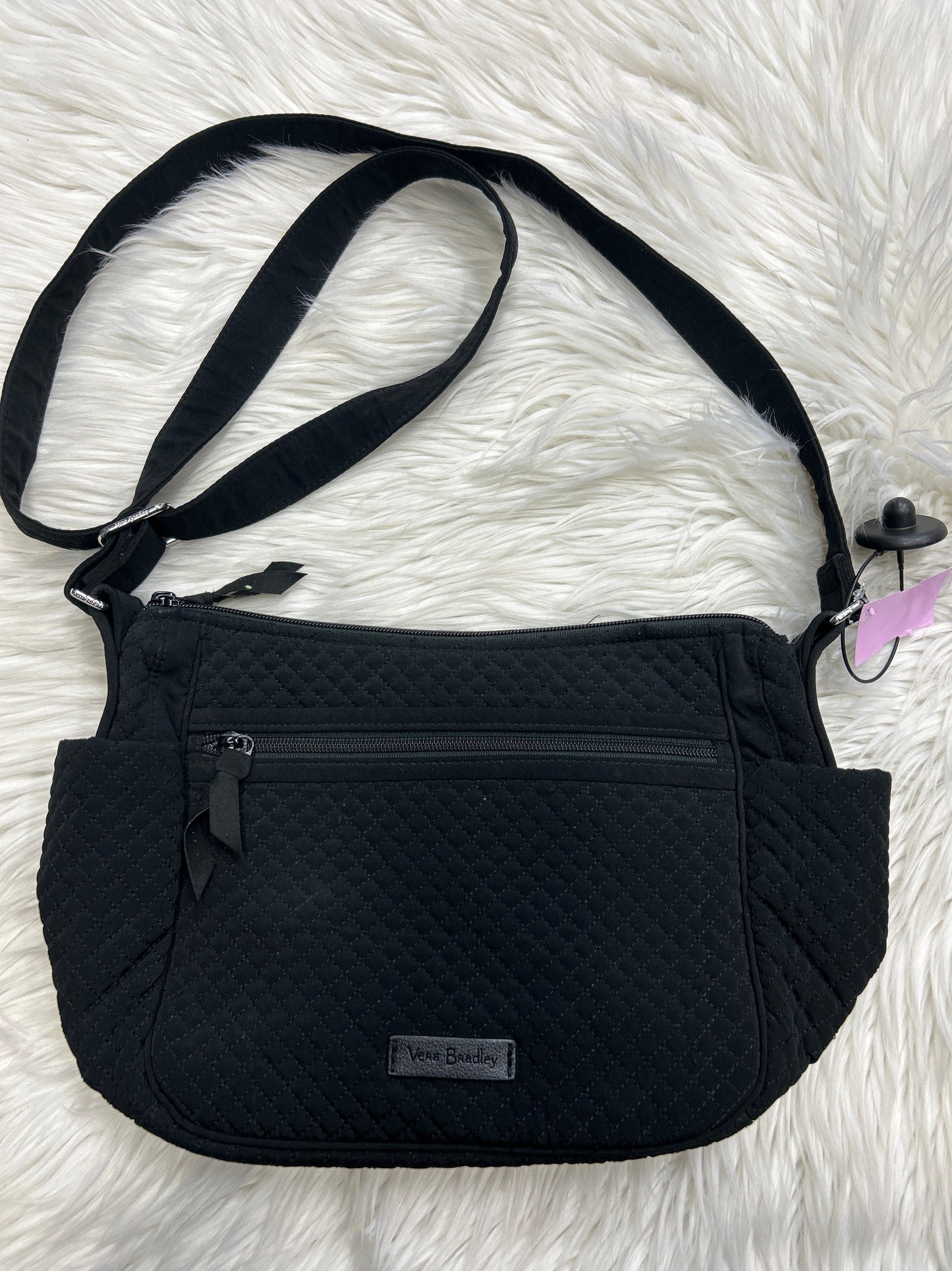 Handbag By Vera Bradley In Black, Size:Large