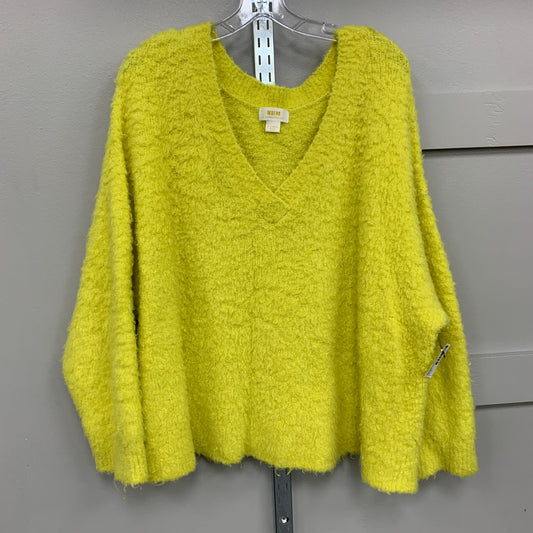 Sweater By Maeve In Yellow, Size:Xl