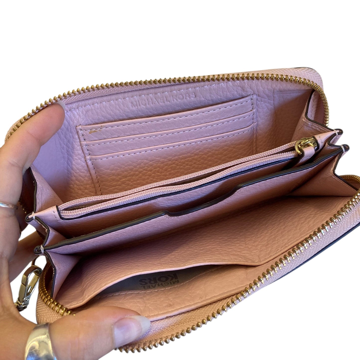 Wristlet Designer By Michael Kors In Pink, Size:Small