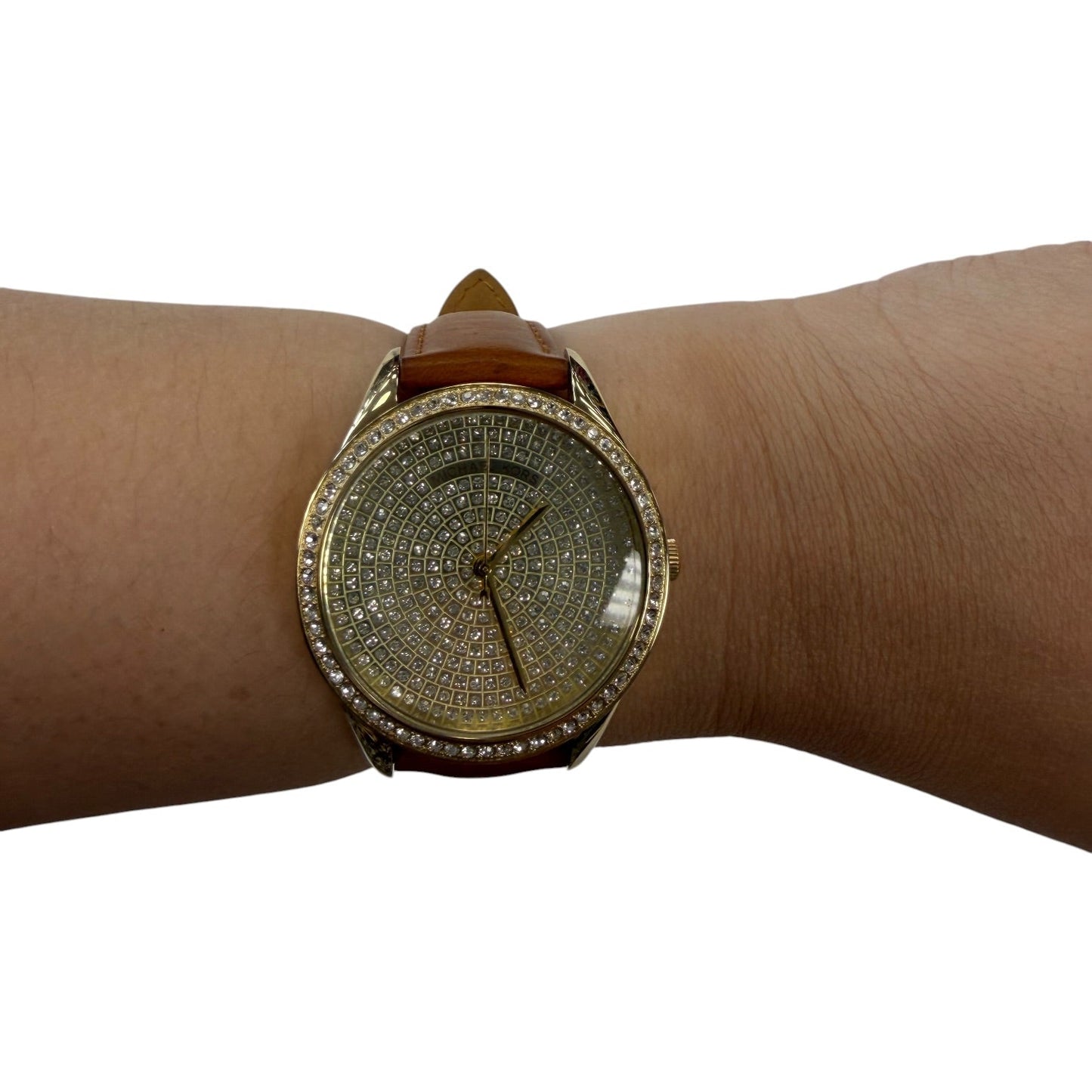 Watch By Michael By Michael Kors In Gold & Tan