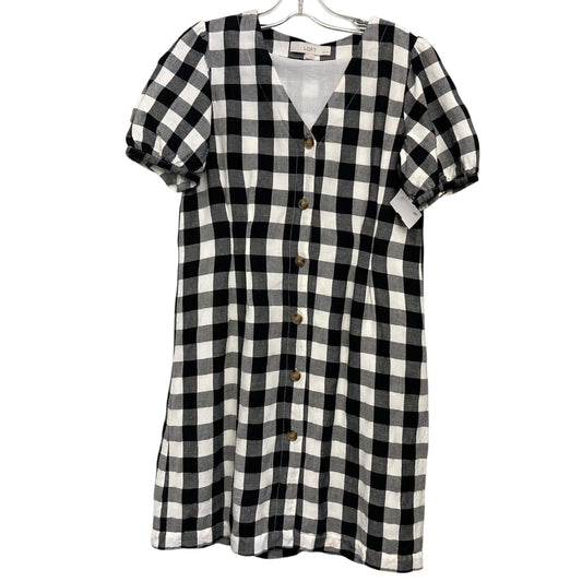 Dress Casual Short By Loft In Checkered Pattern, Size:4P