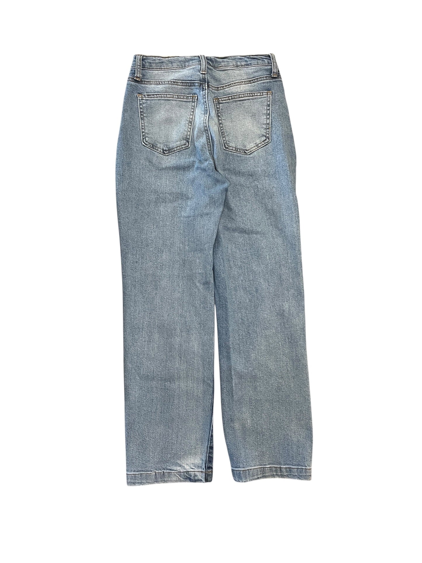 Jeans Straight By And Now This In Blue Denim, Size:2