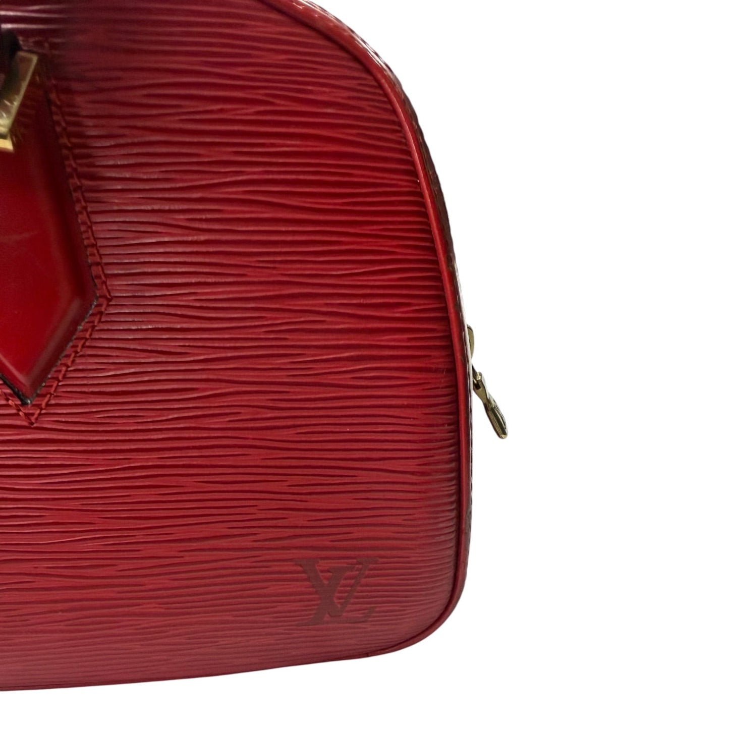 Handbag Luxury Designer By Louis Vuitton In Red, Size:Medium