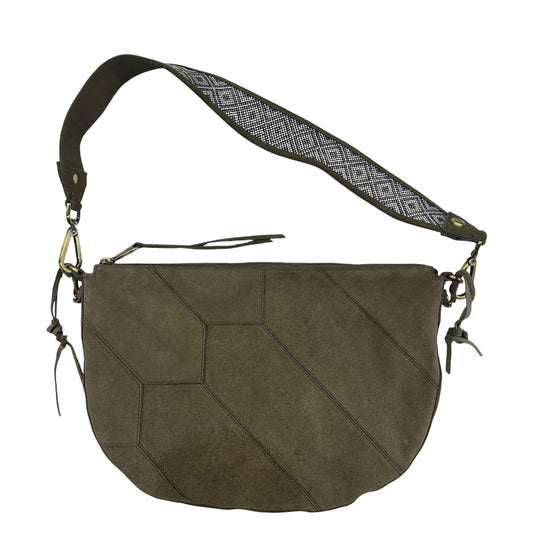 Handbag By Hobo Intl In Green, Size:Medium