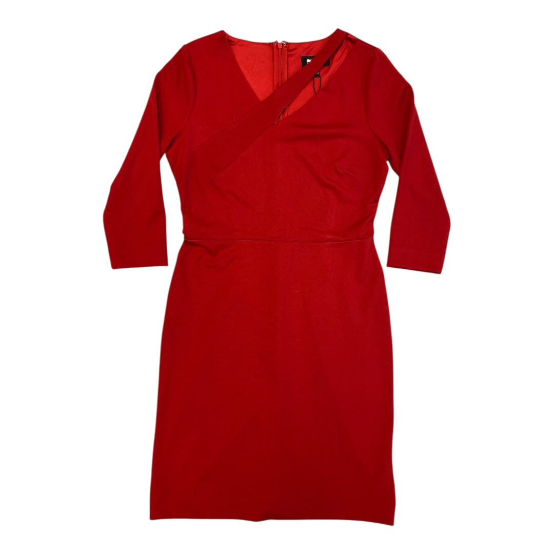 Dress Party Midi By Alexia Admor In Red, Size:6