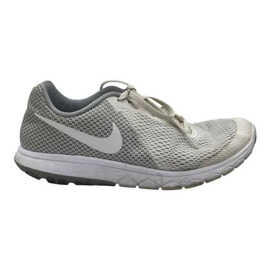 Shoes Athletic By Nike In Cream & Grey, Size:9.5