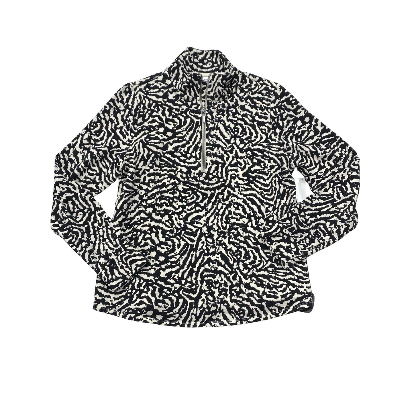 Top Ls By Chicos In Black & White, Size:M