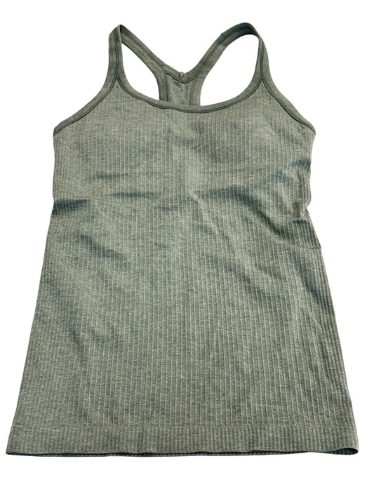Athletic Tank Top By Lululemon In Green, Size:4