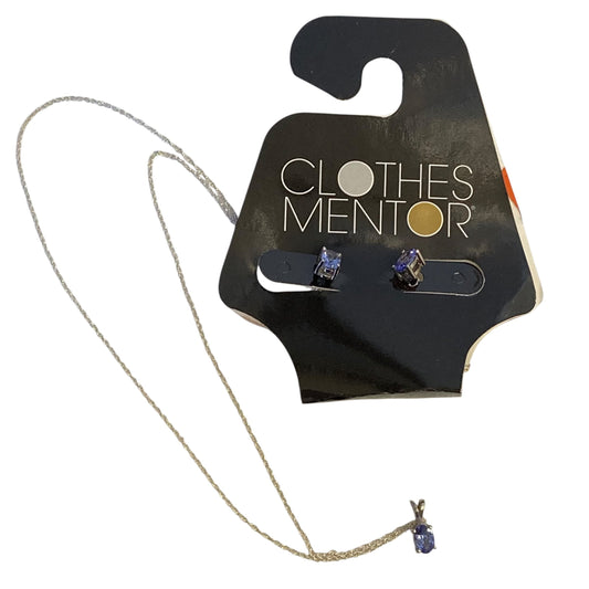 Necklace Set In Silver, Size:02 Piece Set