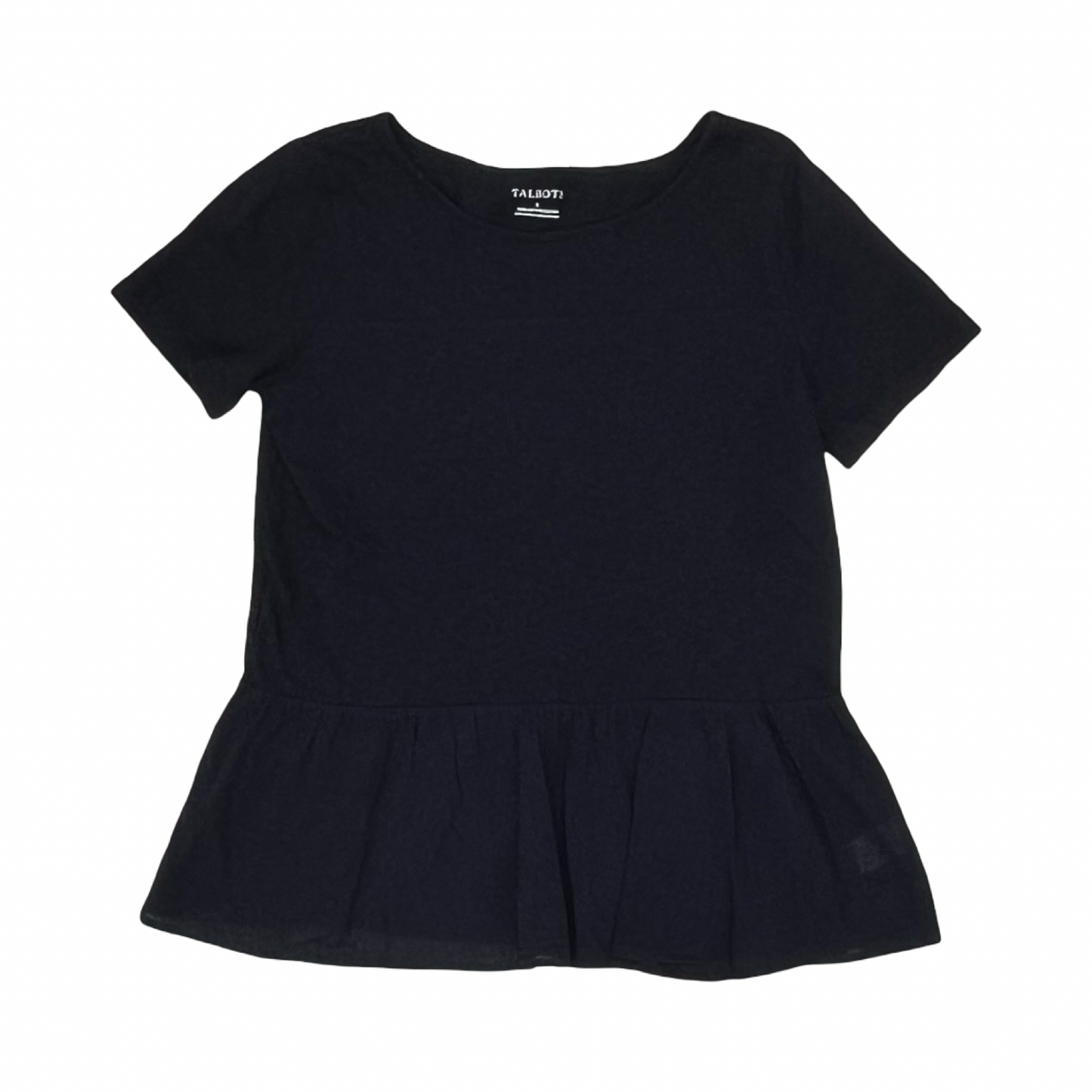 Top Ss By Talbots In Navy, Size:S
