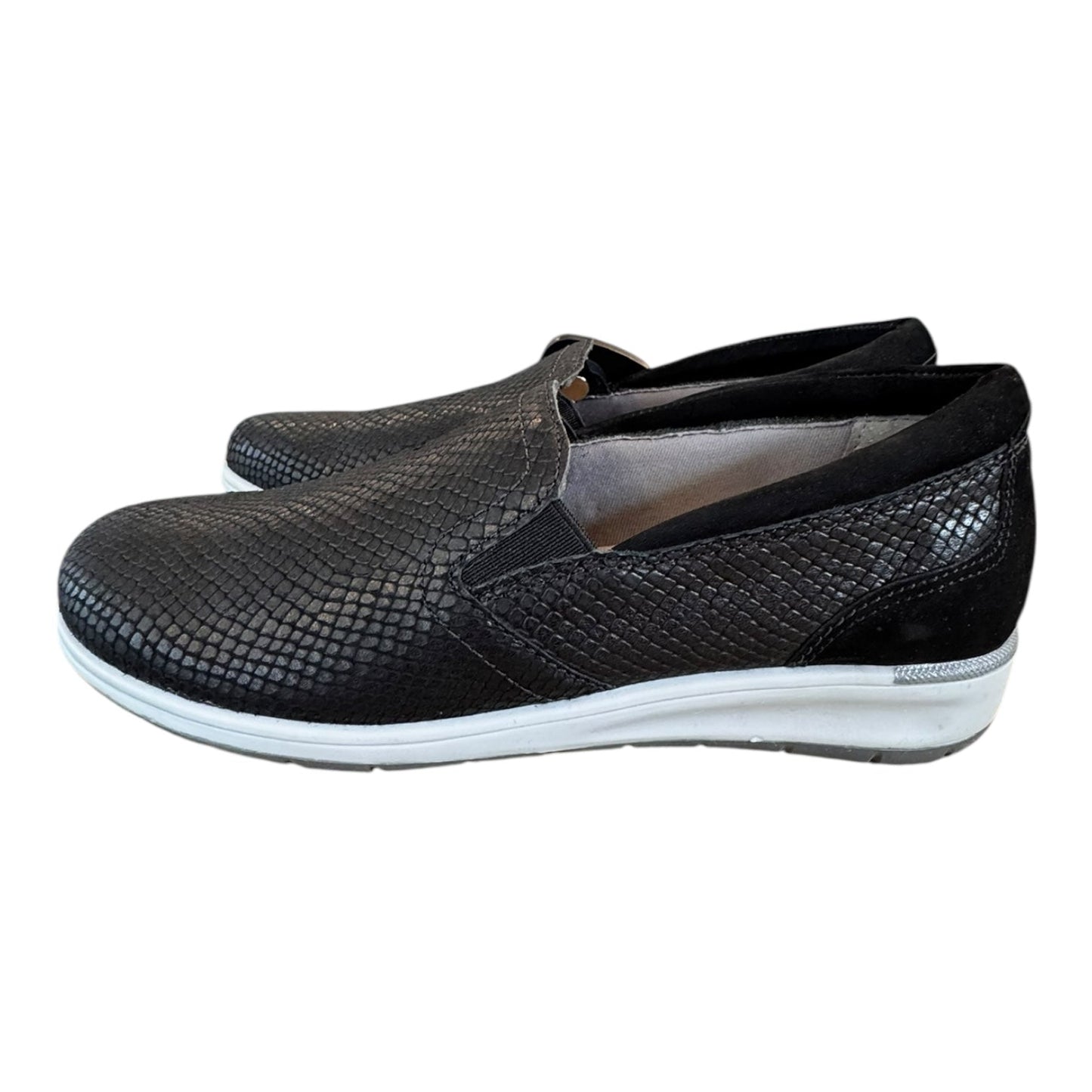 Shoes Flats By Cmc In Black, Size:7