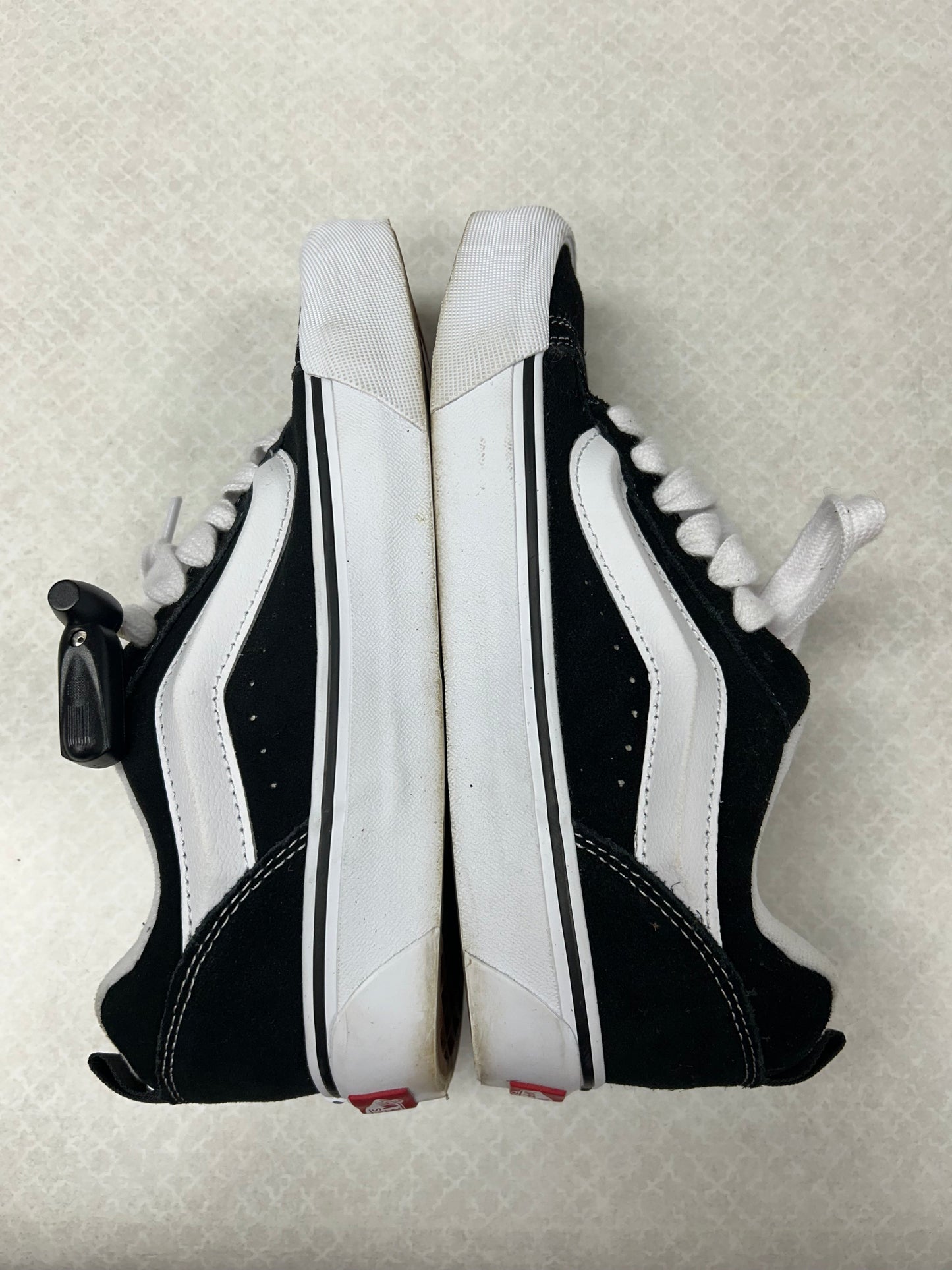 Shoes Sneakers By Vans In Black & White, Size:8.5