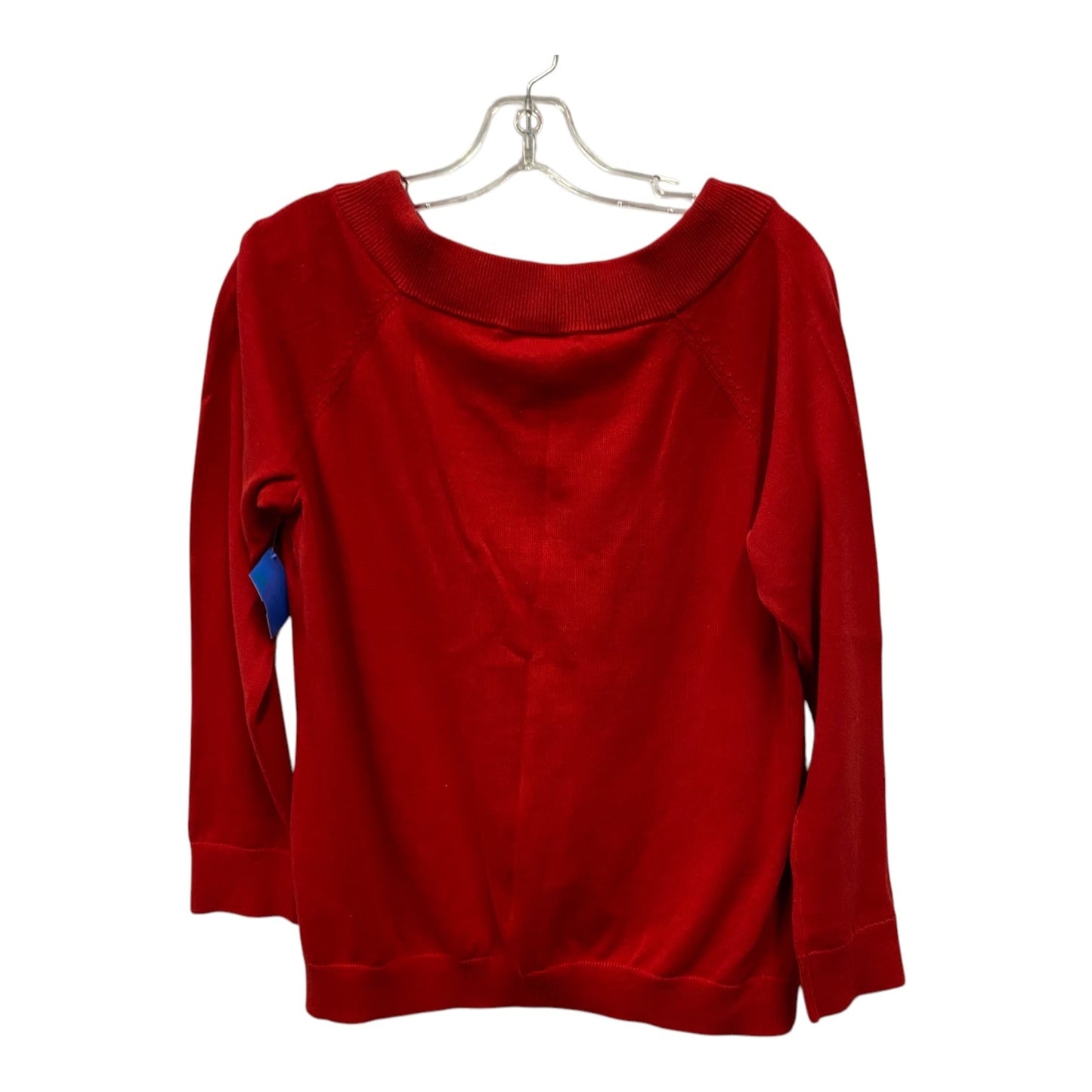 Sweater By Lauren By Ralph Lauren In Red, Size:1X