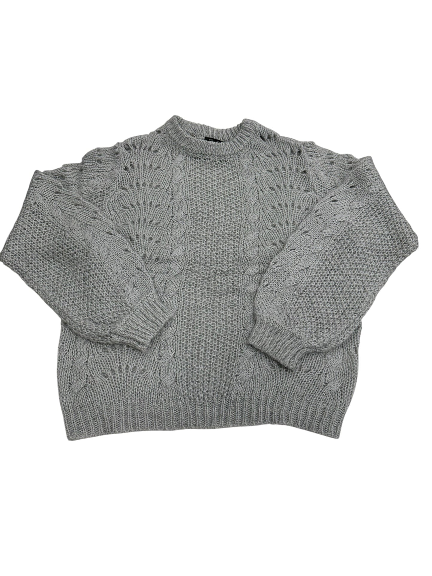 Sweater By Jessica Simpson In Grey, Size:L