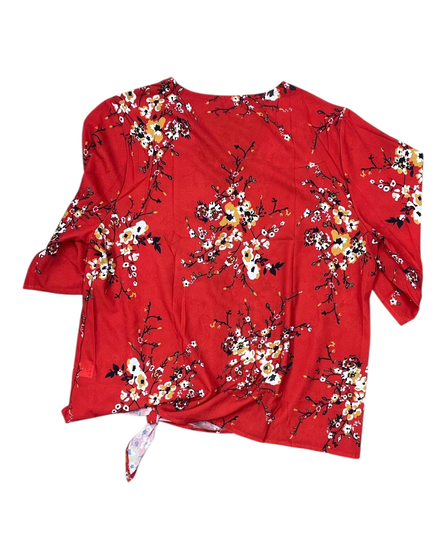 Top Ss By Clothes Mentor In Red, Size:Xl