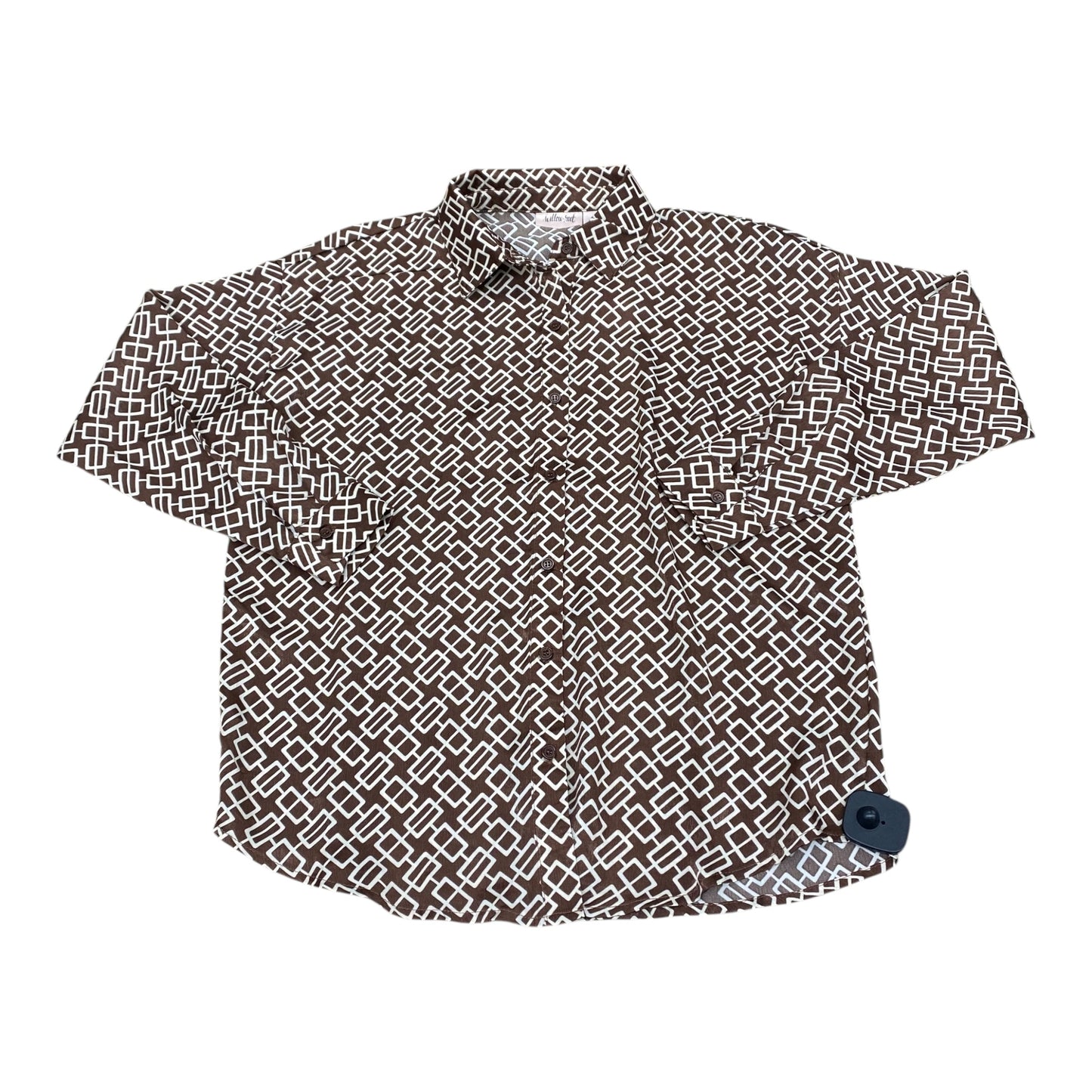 Top Ls By Willow & Root In Brown, Size:Xs